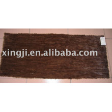 Natural brown color Mink Belly Plate